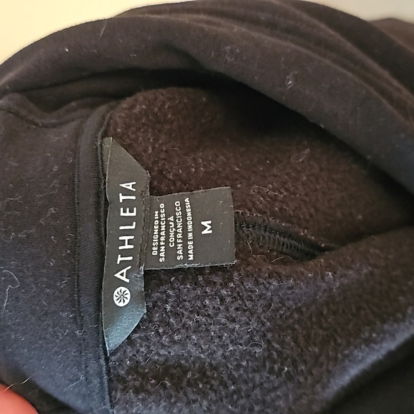 Athleta oversized sleeveless hoodie pullover - Picture 5 of 6